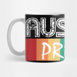 Austin City Vintage Gay Pride Mug